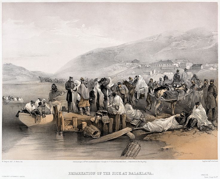 Illustration of the Crimean War