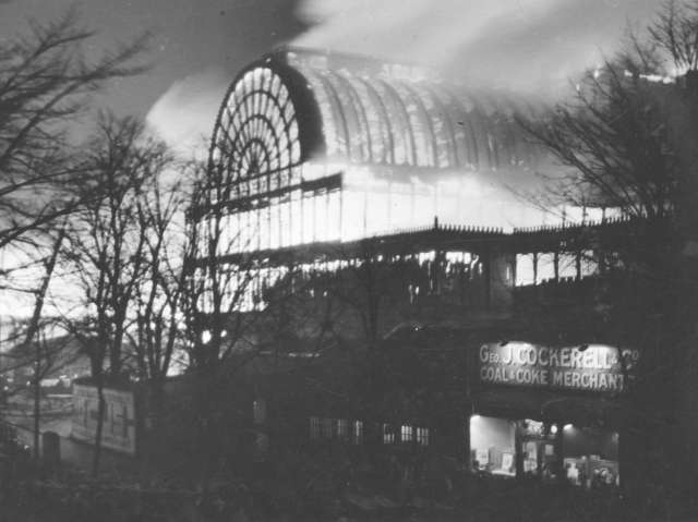 Sydenham Crystal Palace on Fire