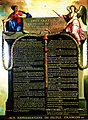 Representation of the Declaration of the Rights of Man