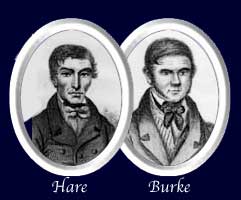 Drawing of Hare and Burke