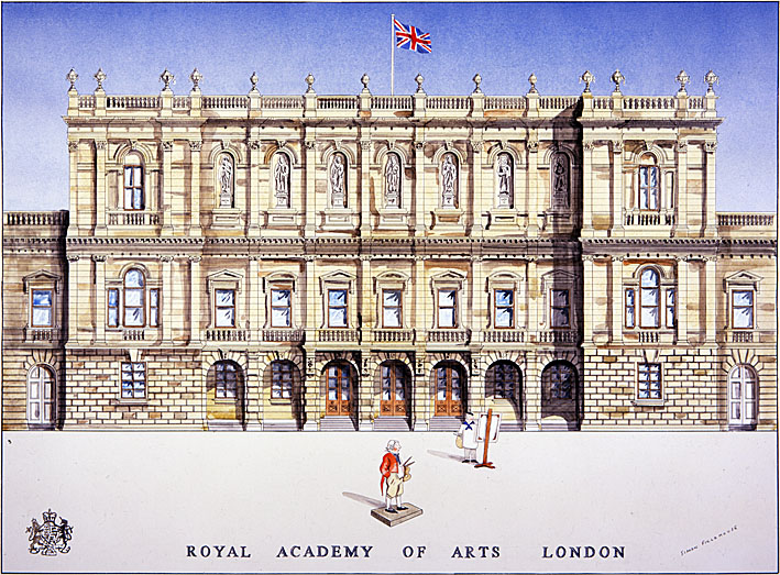 Illustration of the Royal Academy