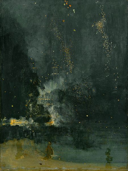 Whistler's Nocturne in Black and Gold
