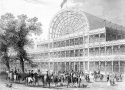 engraving of the Crystal Palace