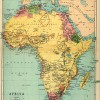 Map of Africa, 1874