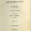 Figure 1: Title page, _Sense and Sensibility_, 1811
