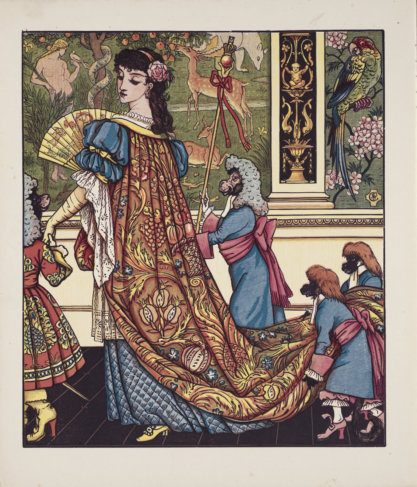 illustration to Beauty and the Beast