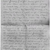 Figure 1: Facsimile of the last page of a letter written from Giuseppe Mazzini to  Carl Schurz (1851)