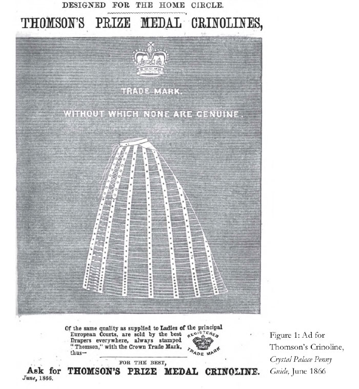 ad for Thomson's Crown Crinoline