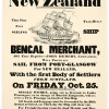 Figure 2: First Scottish colony for New Zealand. [Reprinted] Copyright People’s Palace Museum, Glasgow Green [ca 1981]. Alexander Turnbull Library, Wellington, New Zealand. Ref: Eph-C-IMMIGRATION-1839-01. Used with permission. http://natlib.govt.nz/records/22730739.