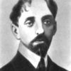 Mikhail Kuzmin by Konstantin Somov, 1909