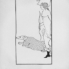 Figure 6: Aubrey Beardsley. Atalanta in Calydon with the Hound.
