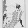 Figure 8: Aubrey Beardsley. Cinesias Entreating Myrrhina to Coition, 1896.