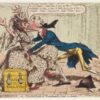 Figure 3: James Gillray. “_Political Ravishment, or The Old Lady of Threadneedle-street in Danger!_” 1797. Wikimedia Commons.