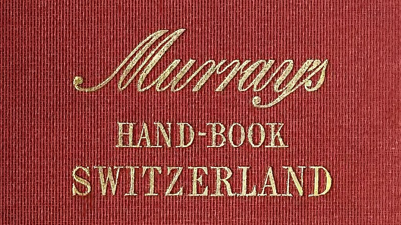 Red cover to Murray's Handbook
